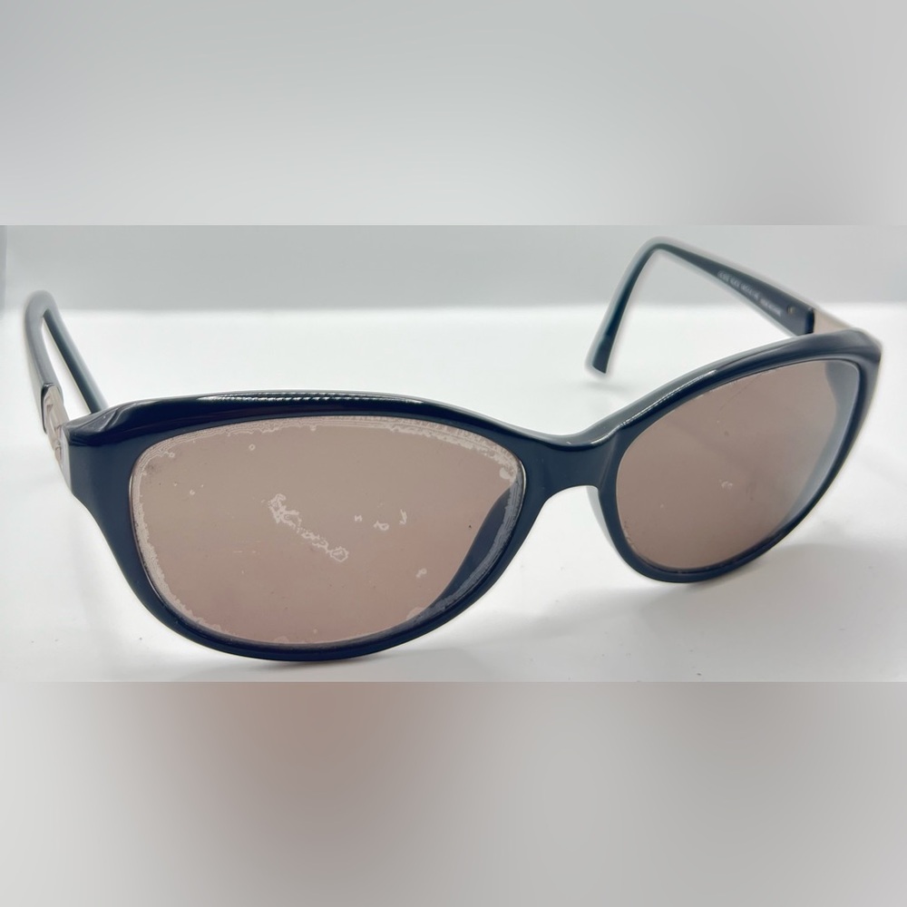 Catherine Deneuve CD-215 Black Oval Sunglasses Frames Only